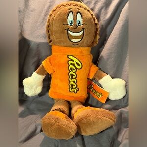 Reese’s Stuffed Plush Toy - Brown and Orange Very Cute
